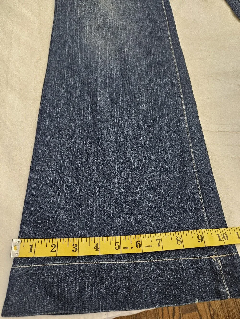 Justice Dark Indigo Flare Jeans Size 16 Reg